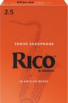 Rico by D'Addario RKA1025 Tenor Sax Reeds, Strength 2.5, 10-pack