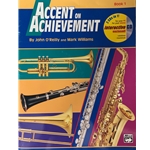 Accent on Achievement, Book 1 Percussion---Snare Drum, Bass Drum & Accessories Book & CD