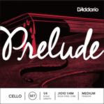 Prelude by D'addario J1010 1/8M Cello String Set, 1/8 Scale, Medium Tension