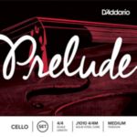 Prelude by D'addario J1010 4/4M Cello String Set, 4/4 Scale, Medium Tension