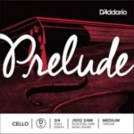 Prelude by D'addario J1012 3/4M Cello Single D String, 3/4 Scale, Medium Tension