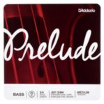 Prelude by D'addario J611 3/4M Bass Single G String, 3/4 Scale, Medium Tension