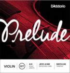 J810-4/4M Prelude by D'addario J810 4/4M Violin String Set, 4/4 Scale, Medium Tension