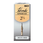 Hemke RHKP5SSX250 Soprano Saxophone Reeds, Strength 2.5, 5 Pack