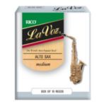 La Voz RJC10MD Alto Saxophone Reeds, Strength Medium, 10 Pack