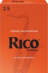 Rico RKA1025 Tenor Sax Reeds, Strength 2.5, 10-pack