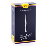 Vandoren CR1035 Bb Clarinet Traditional Reeds Strength #3.5; Box of 10