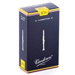 Vandoren CR1135 Eb Clarinet Traditional Reeds Strength #3.5; Box of 10