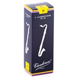 Vandoren CR125 Bass Clarinet Traditional Reeds Strength #5; Box of 5