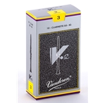 Vandoren CR193 Bb Clarinet V.12 Reeds Strength #3; Box of 10