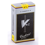 Vandoren CR1945 Bb Clarinet V.12 Reeds Strength #4.5; Box of 10