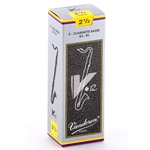 Vandoren CR6225 Bass Clarinet V.12 Reeds Strength #2.5; Box of 5