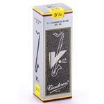 Vandoren CR6235 Bass Clarinet V.12 Reeds Strength #3.5; Box of 5