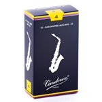 Vandoren SR214 Alto Sax Traditional Reeds Strength #4; Box of 10