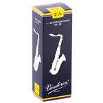 Vandoren SR2225 Tenor Sax Traditional Reeds Strength #2.5; Box of 5