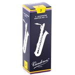 Vandoren SR242 Bari Sax Traditional Reeds Strength #2; Box of 5