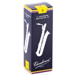 Vandoren SR243 Bari Sax Traditional Reeds Strength #3; Box of 5