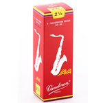 Vandoren SR2725R Tenor Sax Java Red Reeds Strength #2.5; Box of 5