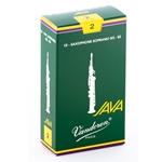 Vandoren SR302 Soprano Sax Java Reeds Strength #2; Box of 10