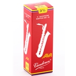 Vandoren SR3435R Bari Sax Java Red Reeds Strength #3.5; Box of 5