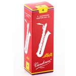 Vandoren SR344R Bari Sax Java Red Reeds Strength #4; Box of 5