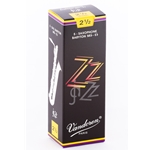 Vandoren SR4425 Bari Sax ZZ Reeds Strength #2.5; Box of 5