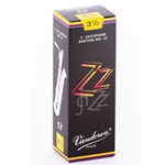 Vandoren SR4435 Bari Sax ZZ Reeds Strength #3.5; Box of 5