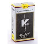 Vandoren SR6035 Soprano Sax V.12 Reeds Strength #3.5; Box of 10