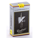 Vandoren SR6045 Soprano Sax V.12 Reeds Strength #4.5; Box of 10