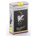 Vandoren SR6145 Alto Sax V.12 Reeds Strength #4.5; Box of 10