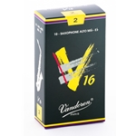 Vandoren SR702 Alto Sax V16 Reeds Strength #2; Box of 10