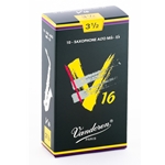 Vandoren SR7035 Alto Sax V16 Reeds Strength #3.5; Box of 10
