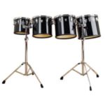 Ludwig LECT04CCG 10", 12", 13", 14" Mid Range set w/LM442TSR stands
