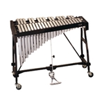 Musser M44 Combo 3 Octave Vibraphone, 442 Hertz, Silver Bars Finish, 110V Motor