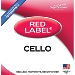 6104_SS Super-Sensitive 6104 Red Label Cello Set 1/2 Medium