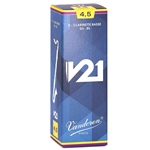 Vandoren CR8245 Bass Clarinet V21 Reeds Strength #4.5; Box of 5