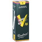 Vandoren SR743 Baritone Sax V16 Reeds Strength #3; Box of 5