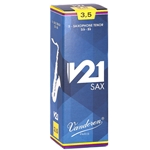 Vandoren SR8235 Tenor Sax V21 Reeds Strength #3.5; Box of 5