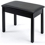 Yamaha BB1 Black, wood, padded piano bench for digital pianos