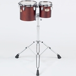 Yamaha CTS-68 Intermediate Single Head concert toms; set of 2 (6", 8"); Darkwood Stain Finish; with WS-865A stand