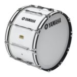 Yamaha MB-8316WR 8300 Series Field-Corps marching bass drum; 16" x 14"; White Forest; with heads