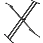 Yamaha PKBX2 Black, metal, collapsible double X style keyboard stand