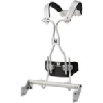 Yamaha RM-FC-Q Aluminum Tubular J-Rod carrier for Field-Corps marching toms; attaching FFLB drum hardware fits both small and large sets; Adjustable shoulder backbar; Tapered ab plate
