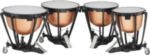 TP4304CL Yamaha TP4304 Standard timpani; set of 4 (23", 26", 29", 32"); Aluminum bowls