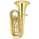 Yamaha YBB-201MSWC Marching Tuba, silver-plated