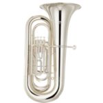 Yamaha YBB-321SWC Intermediate Tuba, Silver-plated