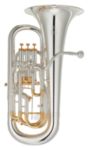 Yamaha YEP-842TS Custom Euphonium, Silver plated