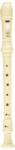 Yamaha YRS-24BY Soprano Recorder; key of C; Baroque fingering; double holes: C-C#; D-D#; three-piece construction