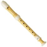 Yamaha YRS-402B Soprano recorder, key of C, Baroque fingering, Bio-plastic