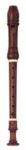 YAMAHA YRS-82 Soprano Recorder; key of C; Baroque fingering; Handcrafted; double holes; C-C#; D-D#